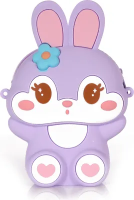 Produktbild von Ogi Mogi Toys Lila Hase Fidget toys | Sensory Toys mit Buntes Design | Figetttoys | Umhängetasche Mädchen und Erwachsene | Silikon Sensorisches Zappeln Spielzeug