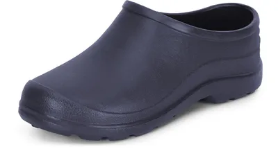 Produktbild von Ladeheid Damen und Herren leichte Eva Clogs Gartenclogs Gartenschuhe LADW001 (Marineblau 9482, 37)