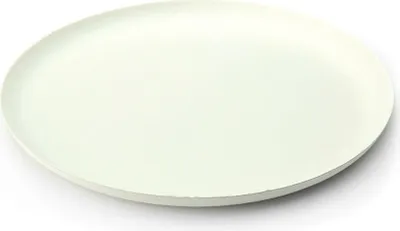 Produktbild von Teller aus Zuckerrohr in Weiss, rund,  Ø 240 x h 15 mm, 40 Stück