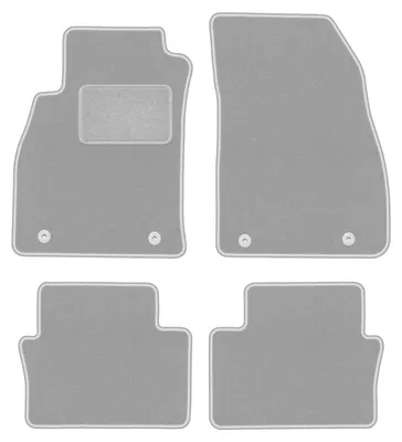 Produktbild von Fußmatten Automatten Velours Grau für Opel Insignia A 2008-2017 Set 4-tlg