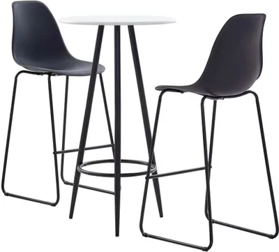 Produktbild von Maison Exclusive - 3-tlg. Bar-Set Kunststoff Schwarz