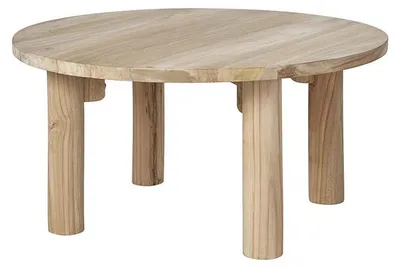 Produktbild von Couchtisch aus massivem Teakholz