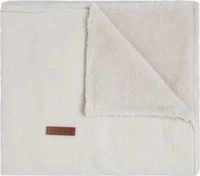 Produktbild von Baby's Only Gitterbettdecke teddyfutter Breeze - Warm Linen - 100x135 cm