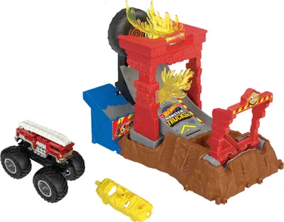 Obrázok produktu pre HotWheels Monster Truck Arena Smashers Fire Crash Challenge