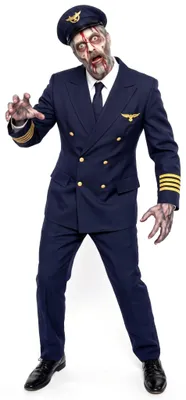 Produktbild von Zombie Pilot Kostüm Größe: XL-XXL