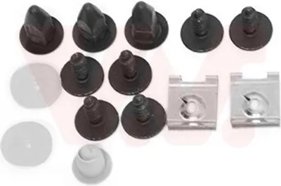 Produktbild von VAN WEZEL Montagesatz Kotflügel 0330796 Vorne Links Vorne Rechts für AUDI A3 Schrägheck (8L1)