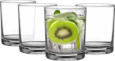 Produktbild von GLASMARK® Gläser 4-Set 230ml Große 4 Stück Drinkgläser transparent Saft und Cocktail Party Trinkglaswaren Saftgläser Trinkgläser für Wasser