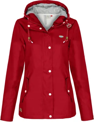 Produktbild von Ragwear Marge - Regenjacke, Größe:XL, Farbe:red