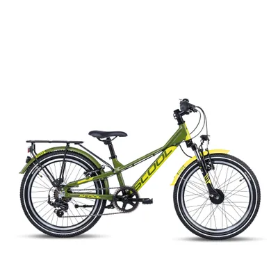 Produktbild von S'COOL troX EVO 20 Zoll 7-Gang Shimano Green/Lime | Kinderfahrrad | Jugendfahrrad | 20 Zoll | 7 Gang