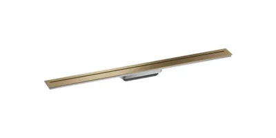 Produktbild von Fertigset AXOR Drain Duschrinne 900mm brushed bronze brushed bronze