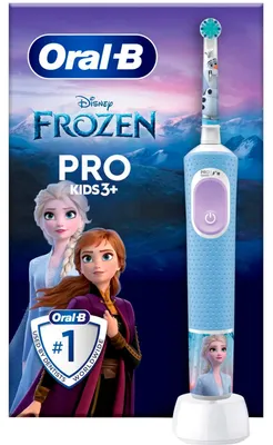Produktbild von Oral B elektrische Zahnbürste Zahnpflege Vitality Pro 103 Frozen Kinder spaß
