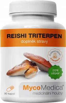 Produktbild von MycoMedica Reishi Triterpenpilze 90 Kapseln