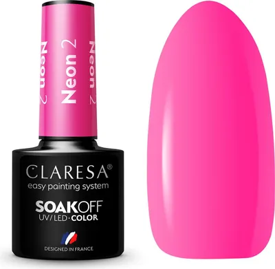 Obrázek produktu pro Neonový UV lak na nehty 5ml Claresa