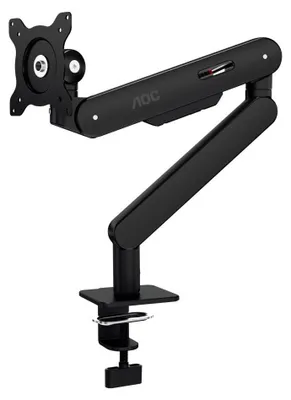 Zdjęcie produktu dla AOC AM400B, Zaciskowy/przelotowy, 9 kg, 43,2 cm (17"), 86,4 cm (34"), Opcja regulacji wysokości, Czarny