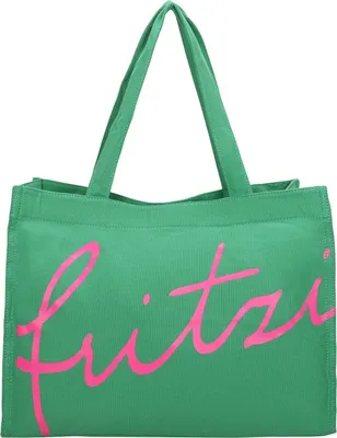 Produktbild von Fritzi aus Preußen Schultertasche Easy 01 Canvas Shopper Green grün