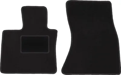 Immagine prodotto di Wielganizator tappetini auto velours anteriori adatto per BMW X5 F15 (2013-, SUV) neri, set 2 pz, con fissaggi