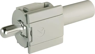 Produktbild von Regalbodenträger Kintai Bohr ø 5 mm, Steckbodenträger vernickelt grau