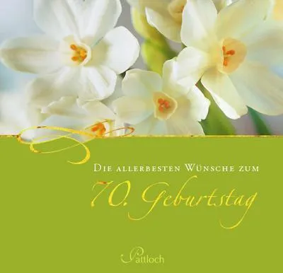 Immagine prodotto di Die allerbesten Wünsche zum 70. Geburtstag