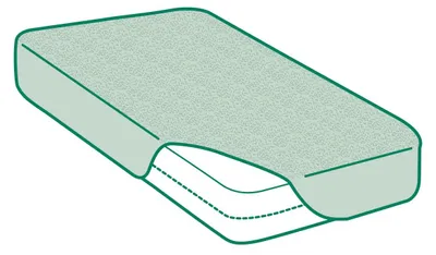 Produktbild von Savel - Matratzenschoner | Frottee aus Baumwolle | Atmungsaktive | Matratzenhülle Wasserdicht |   - Weiß (180x190/200cm)
