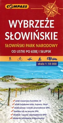 Obrázok produktu pre Wybrzeże Słowińskie Słowiński Park Narodowy - (Reisen, Touristenkarten auf Polnisch)