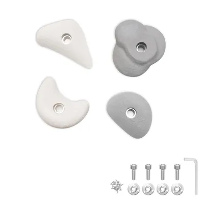 Produktbild von MAMOI® Klettergriffe Set, Klettersteine für die Wand, Indoor und Outdoor Klettergriffe, Klettergriffe für Kinder, Bouldergriffe