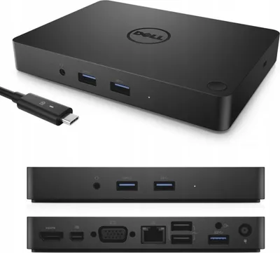 Obrázek produktu pro Dokovací stanice pro notebooky Dell WD15 DP HDMI RJ45 USB 4K