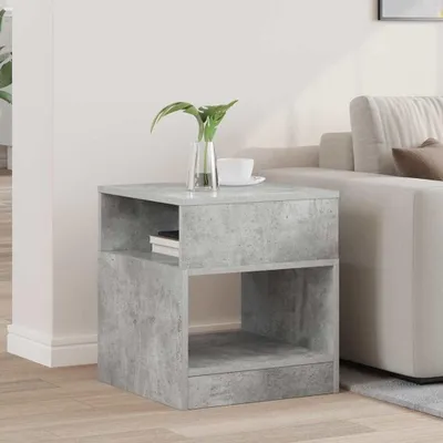 Produktbild von Beistelltisch aus Beton, Grau, 40,5 x 40 x 45 cm