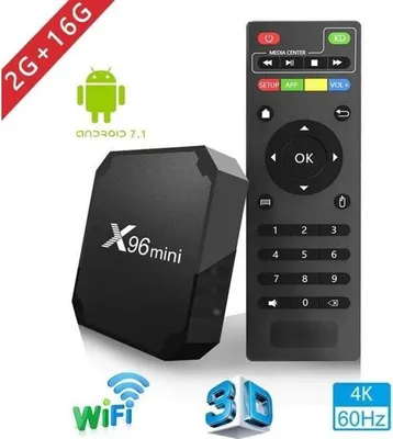 Produktbild von X96 Mini-TV-Box S905W Quad-Core-Prozessor – 2 GB RAM, 16 GB Speicher – 4K, 1080p – WLAN