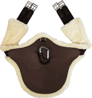 Obrázok produktu pre Kentucky Horsewear Stud Girth Anatomický podbradník z jahňacej kože Brown 145 cm