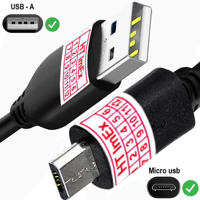 Produktbild von Micro-USB Datenkabel Ladekabel anschluss kabel für Playstation 4 PS4 Controller CUH-ZCT1 Series