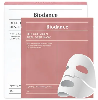 Produktbild von Biodance Bio Collagen-Real Deep Mask 34G x 4 (Pink)