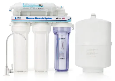 Produktbild von Wasserfilter mit Umkehrosmose, 5-stufig - Fassungsvermögen 2,8 Gallonen - Zur Installation unter der Spüle