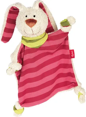 Produktbild von sigikid Schnuffeltuch Hase rosa 26cm, 40594