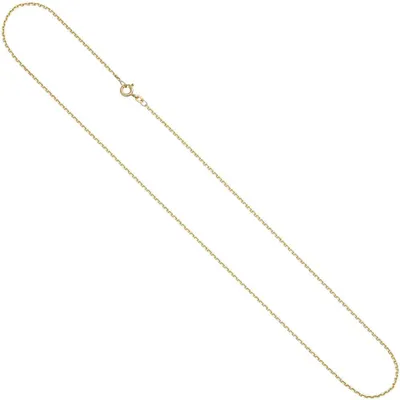 Produktbild von 1,9mm Ankerkette Kette Collier aus 585 Gelbgold Gold Halskette 50cm Goldkette