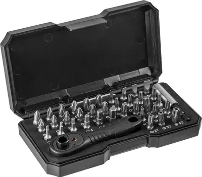 Obrázok produktu pre NEO TOOLS Skrutkovacie bity s rukoväťou, sada 38 ks.