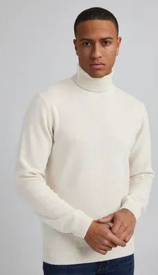 Zdjęcie produktu dla CASUAL FRIDAY CFKarl Sweter męski z golfem Sweter z dzianiny Sweter z cienkiej dzianiny z golfem Ściągacze Regular fit