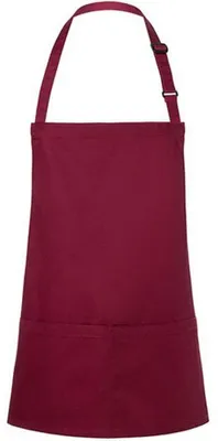 Produktbild von Karlowsky - Latzschürze, Tasche LT6115 (Einheitsgröße) (Bordeaux)