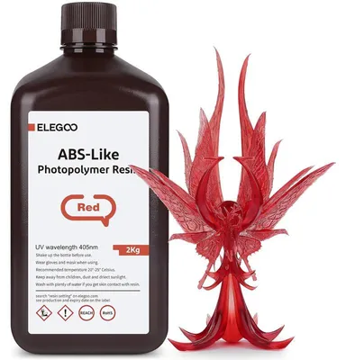 Obrázek produktu pro ELEGOO ABS-like Resin 2KG, Red