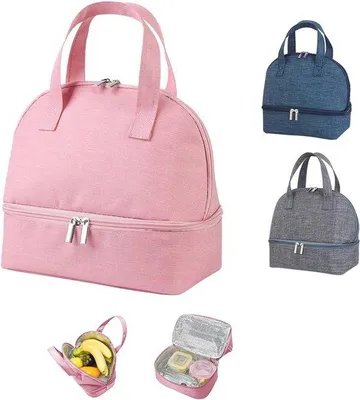 Produktbild von Famanu Isolierte Lunchtas - Wasserfeste Mini Kühltasche für Büro und Schule