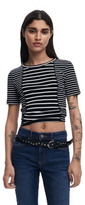 Productafbeelding van Desigual dames T-shirt, zwart, maat M