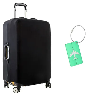 Imagen del producto de Funda elástica para maleta, de 45 a 81 cm, color , para equipaje de viaje