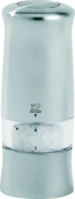 Produktbild von Peugeot Zeli Salzmühle 14 cm elektrisch silber