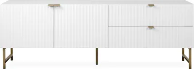 Produktbild von CALICOSY - TV-Möbel 2 Türen 2 Schubladen L179 cm - Glasgow