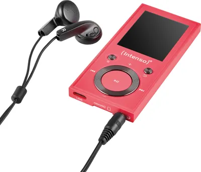 Produktbild von Intenso Video Scooter BT MP3-Player 64 GB – Bluetooth 5.0, 1,8" LCD Display, USB-C, microSD-Kartenleser, 18 Std. Akkulaufzeit, Musik- & Videoplayer, Pink, MP3 Spieler, 16 GB, LCD, USB 2.0, Pink, Kopfhörer enthalten