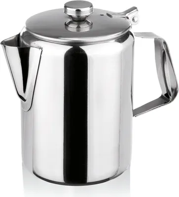 Produktbild von 6x Kaffeekanne hochglanzpoliert 1,5 l, Chromnickelstahl