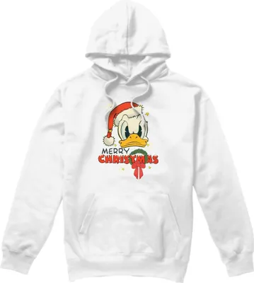 Produktbild von Disney - "Merry Christmas" Kapuzenpullover für Herren TV4682 (XXL) (Weiß)