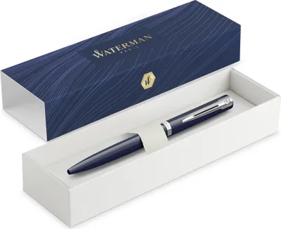 Zdjęcie produktu dla Waterman 2225492 WATERMAN Kugelschreiber IMPRESSION Stainless SteelCT M Blau Geschenkbox