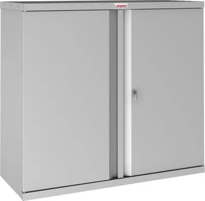 Produktbild von Phoenix SCL0891GGK - Stahlschrank - Schlüsselschloss - Grau - 91,5 x 37,0 x 83,0 cm