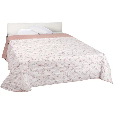 Produktbild von Tagesdecke XXL (220x240 cm) mit wattierter Zwischenlage, Wendedecke im Design: Florina