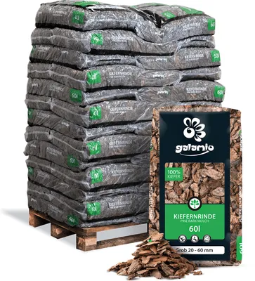 Produktbild von Galamio Rindenmulch Kiefer Grob 60l x 39 Sack 2340l Palette